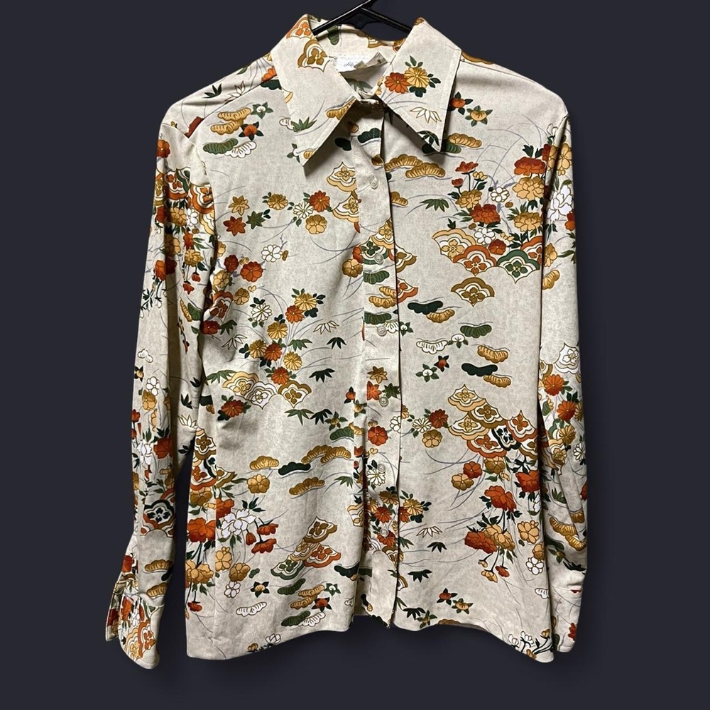 Saks Fifth Avenue Multicolor Floral Shirt